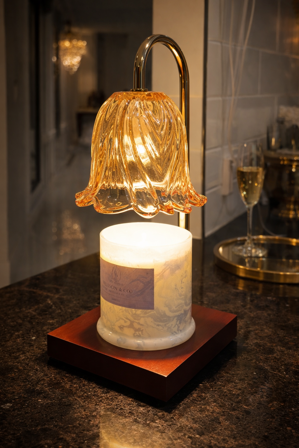 Candle warmer lamp