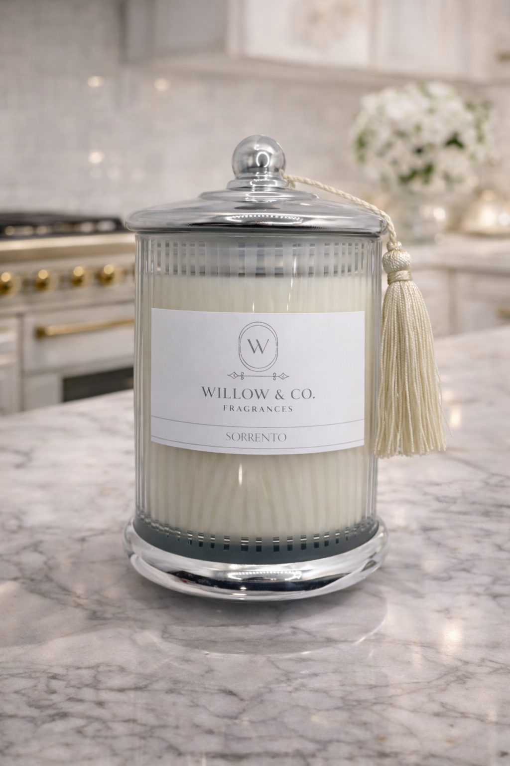 Luxuary Double wick candles “Spring collection “