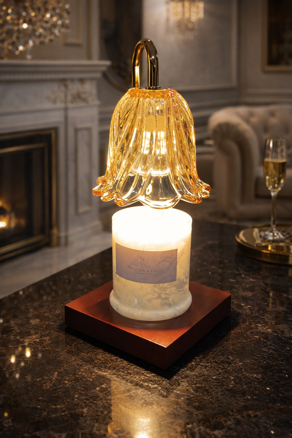 Candle warmer lamp